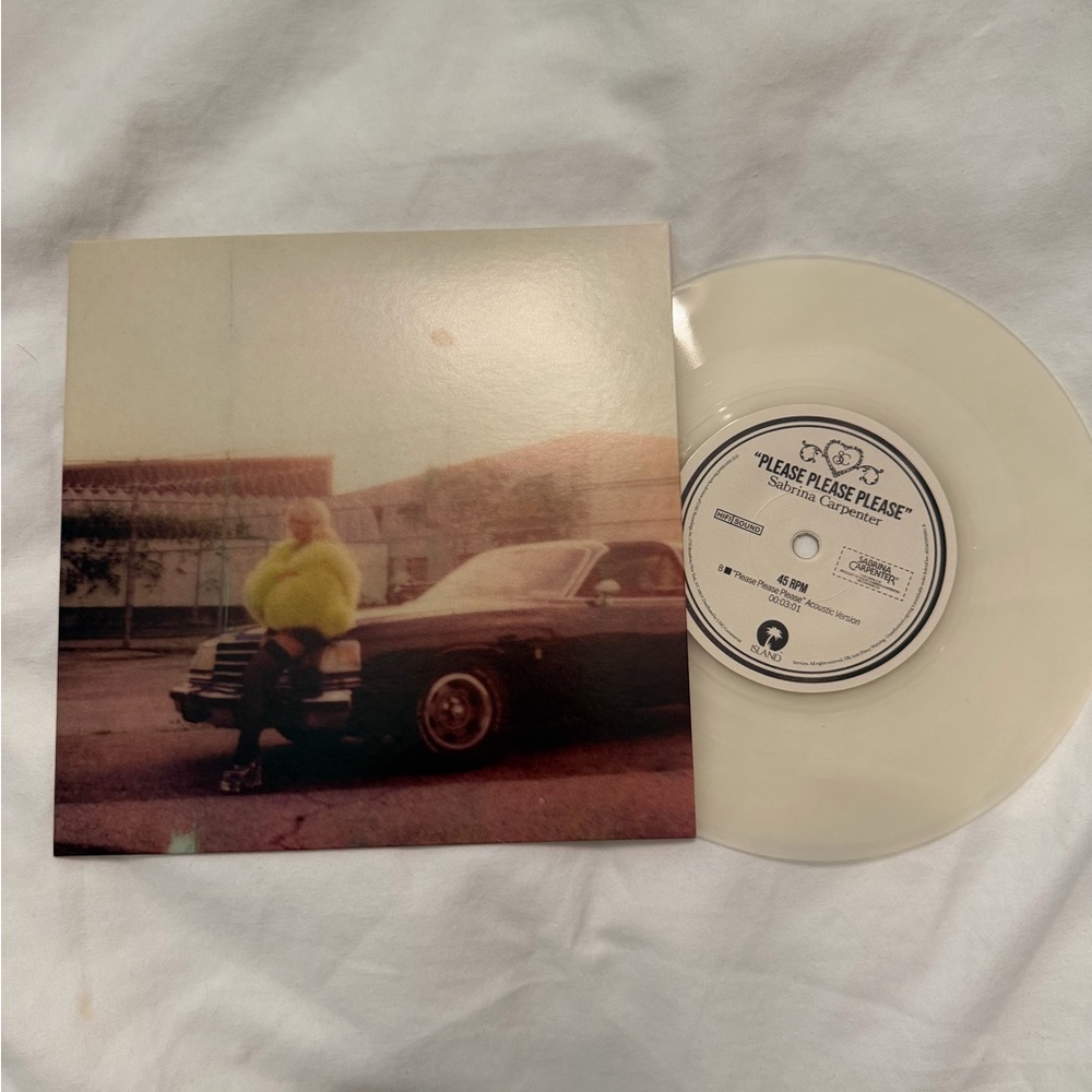 Sabrina Carpenter Please Please Please Vinyl
